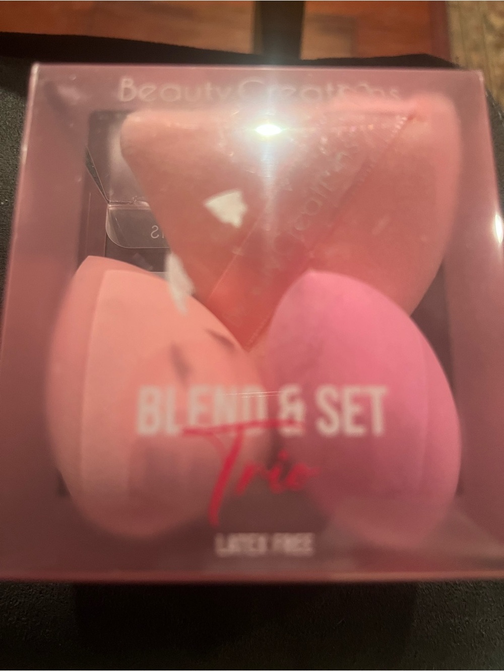 Beauty Creations Pink Blend & Set Trio Makeup Sponges